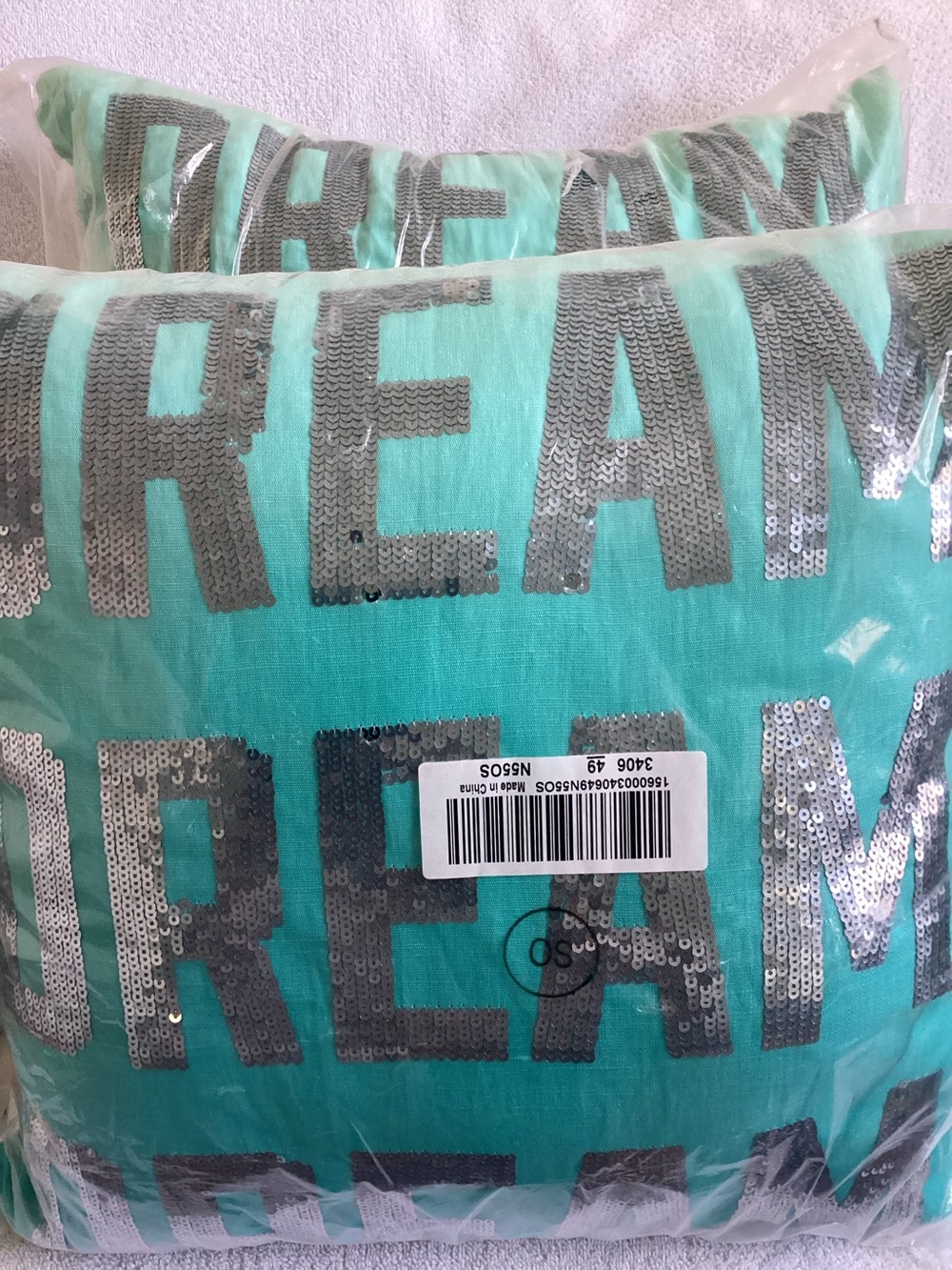 Victoria’s Secret PINK BLING Sequin Ombré Dream Throw Pillows Set of 2 NIP